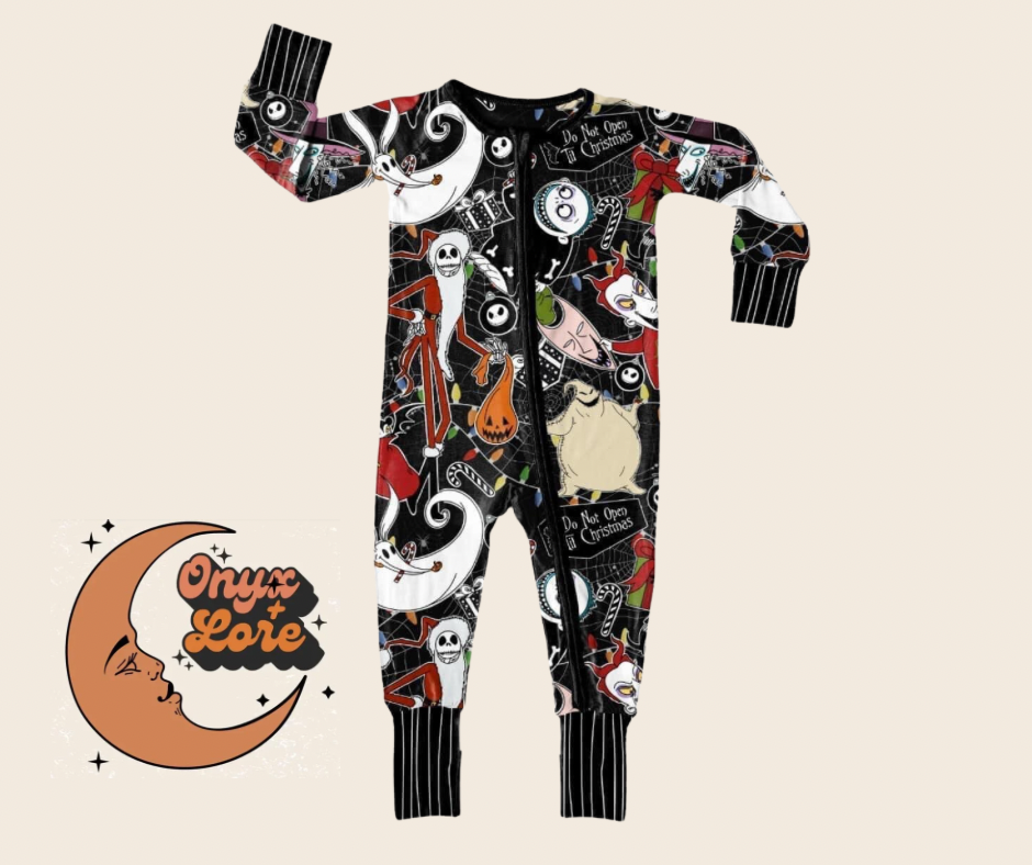 Nightmare Burton Zip Up Spooky Christmas