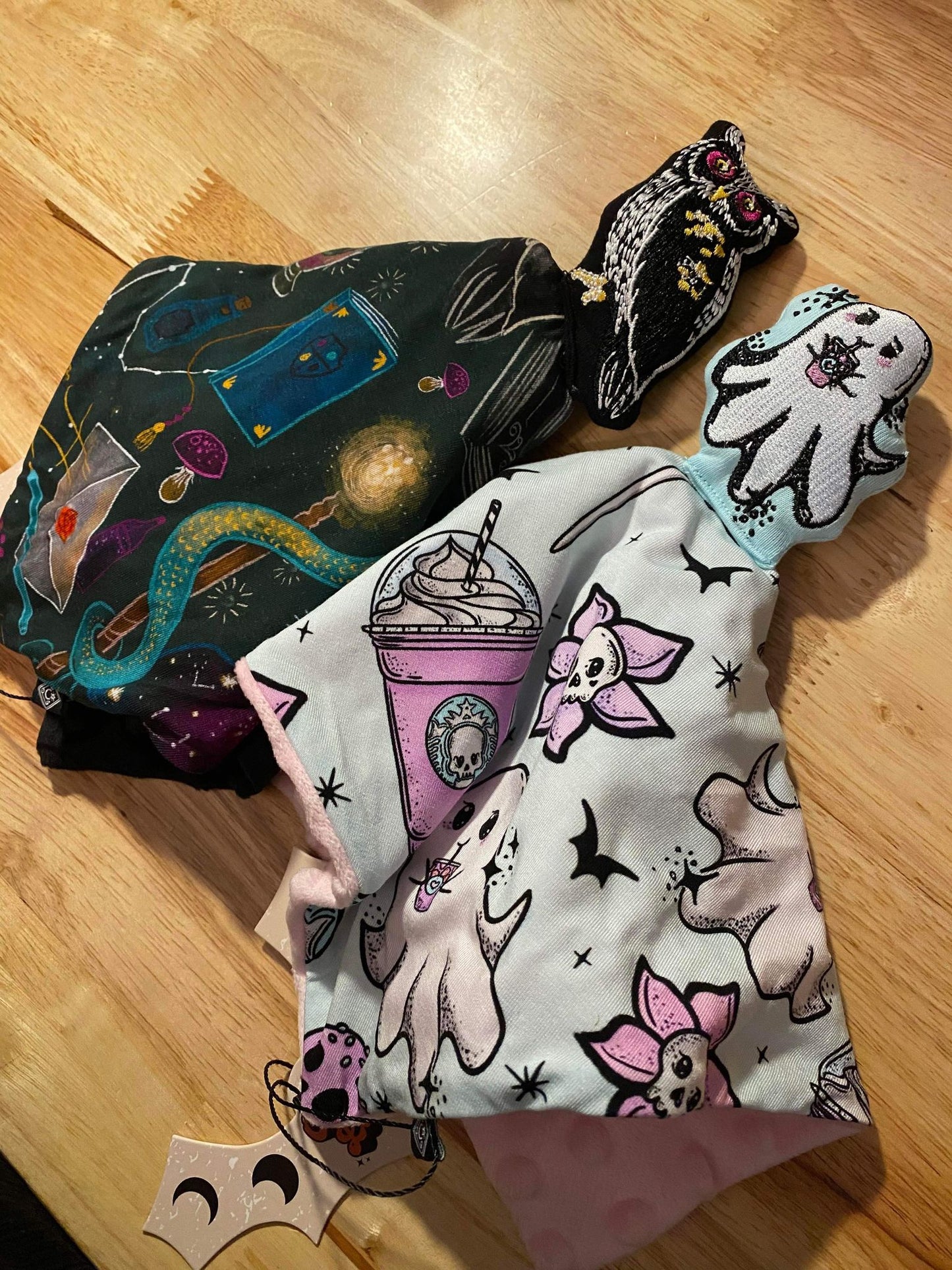 Ready to Ship Starbie Ghouls ! Soft Minky + Bamboo Familiar!