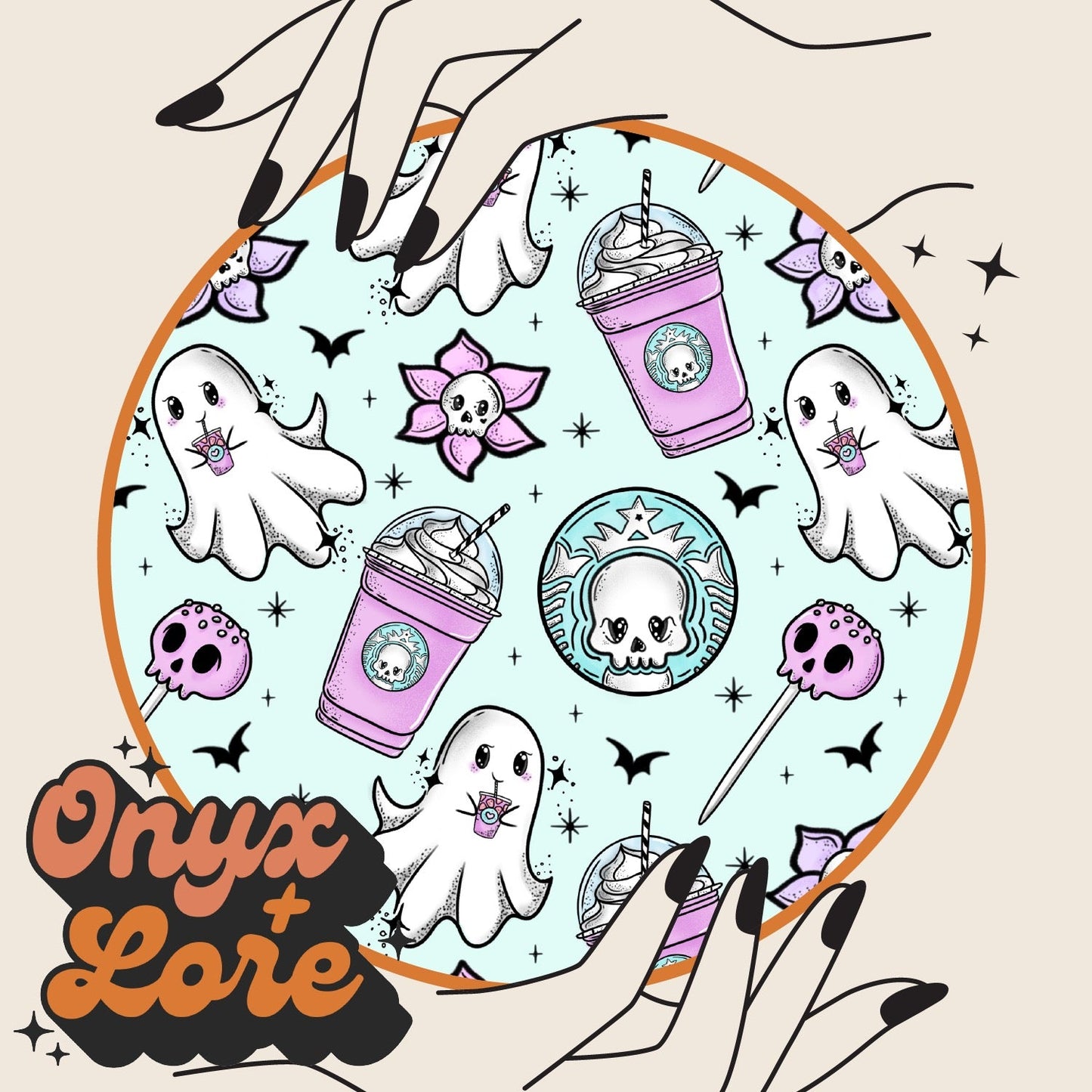 Ready to Ship Starbie Ghouls-- Pastel Goth Vibes Baby Twirl Leo Dress 0-24m!