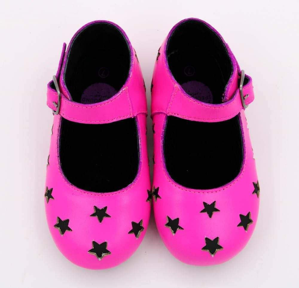 Valentines Special! THREE Pairs of Mix + Match Mary Janes! Pink + Candy Hearts + Matte Black
