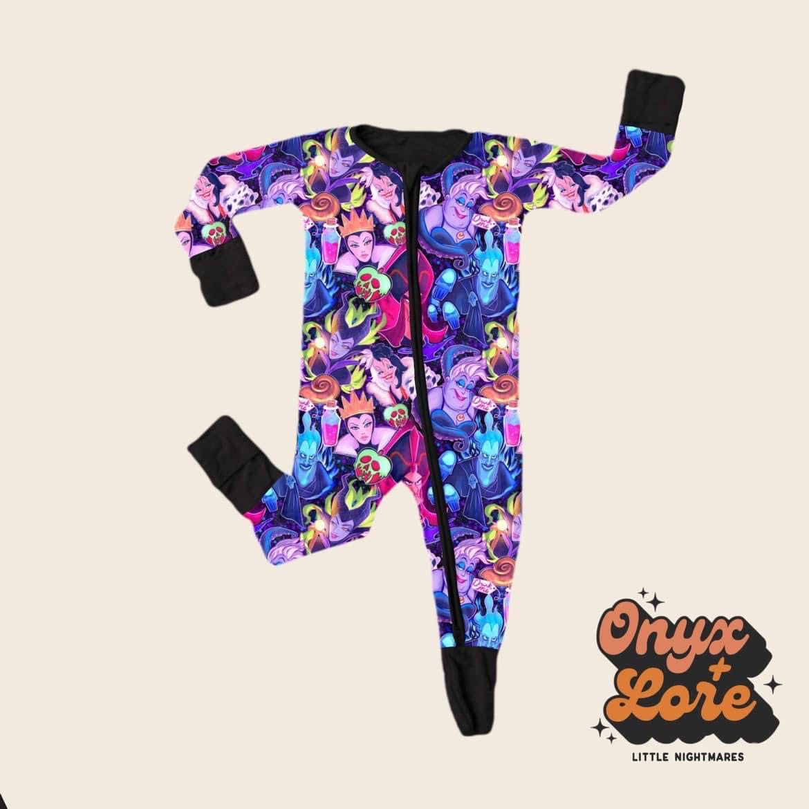 Ready to Ship Evilest of Them All Bamboo Zip Pajamas