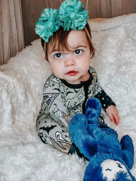 Camp Goth Zip Romper! Wanderlust + Bats + Skull!