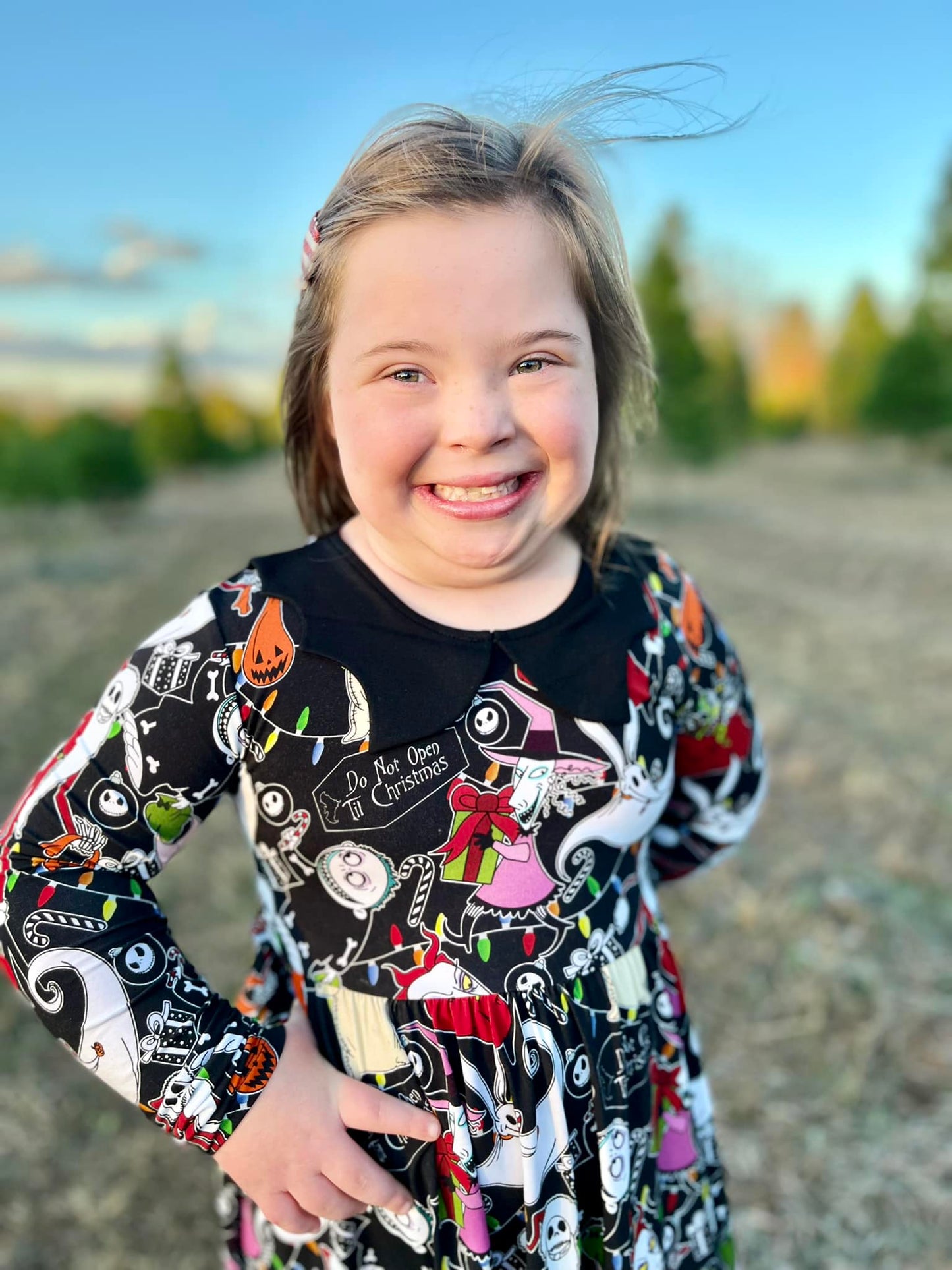 Nightmare Burton Twirl Spooky Christmas 2T+