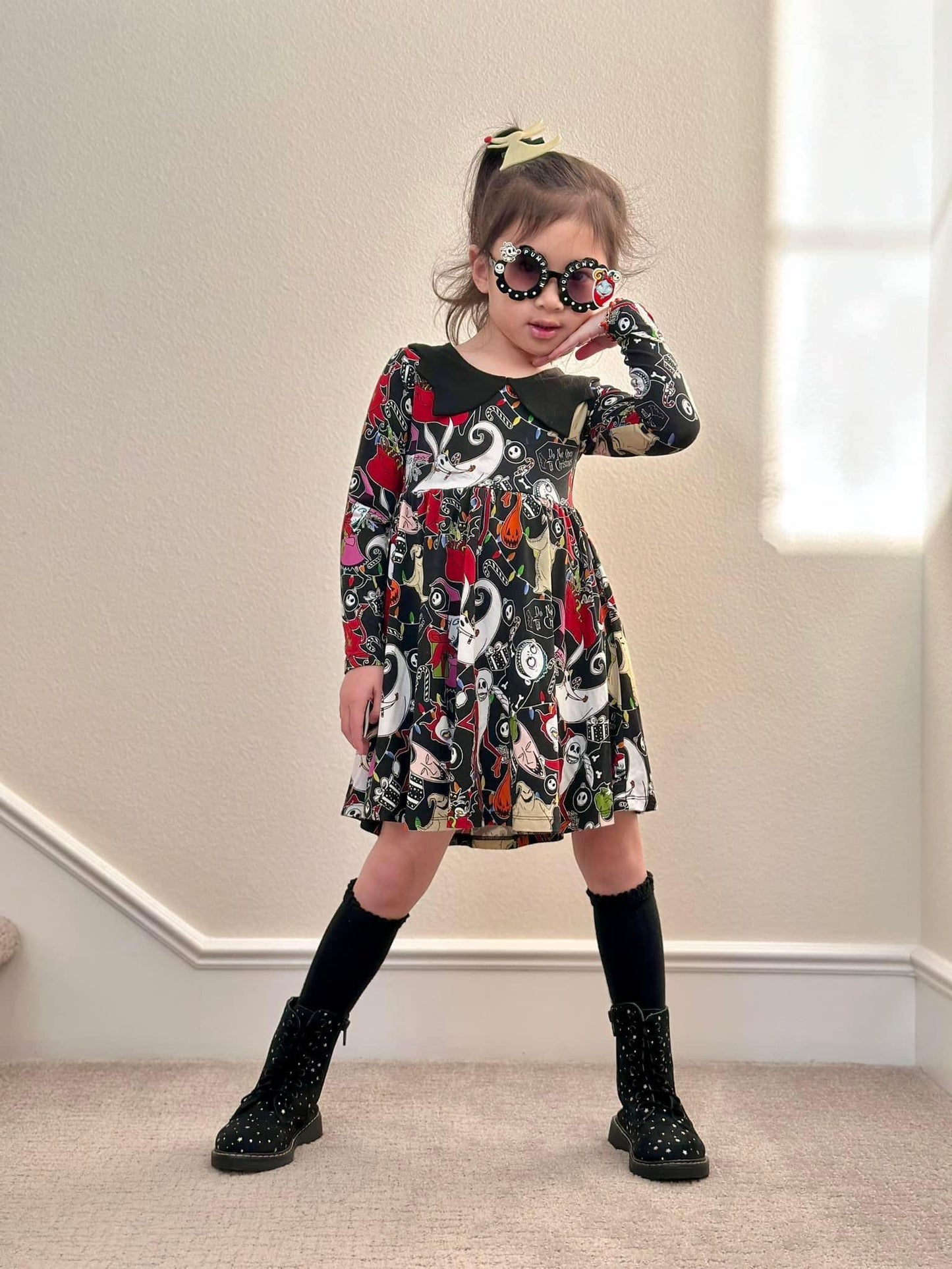 Nightmare Burton Twirl Spooky Christmas 2T+