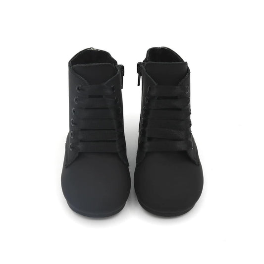 Ready to Ship- Luxe Matte Black Vintage Black Nyx Booties!