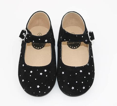Starseed Witchy Lilith Mary Janes! Silver Stars.