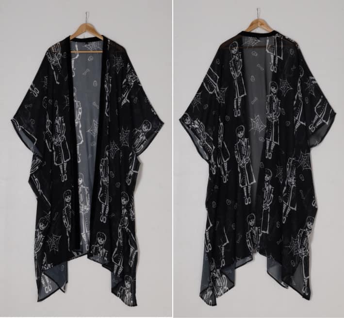 READY TO SHIP-- Wednesday Spooky Girl inspired large scale Spellduster