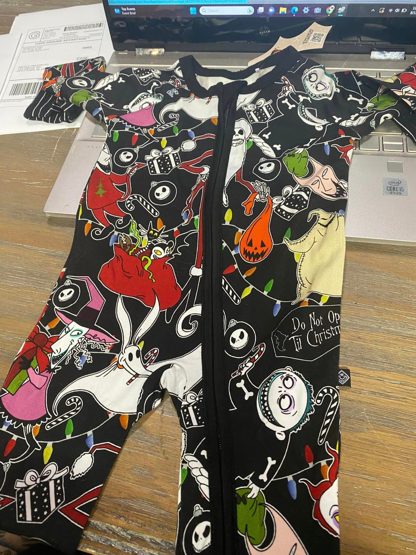 Nightmare Burton Zip Up Spooky Christmas