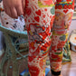 Ready to Ship- Vintage Valentines Day Two Piece Bamboo Set! Daywear Leggings!