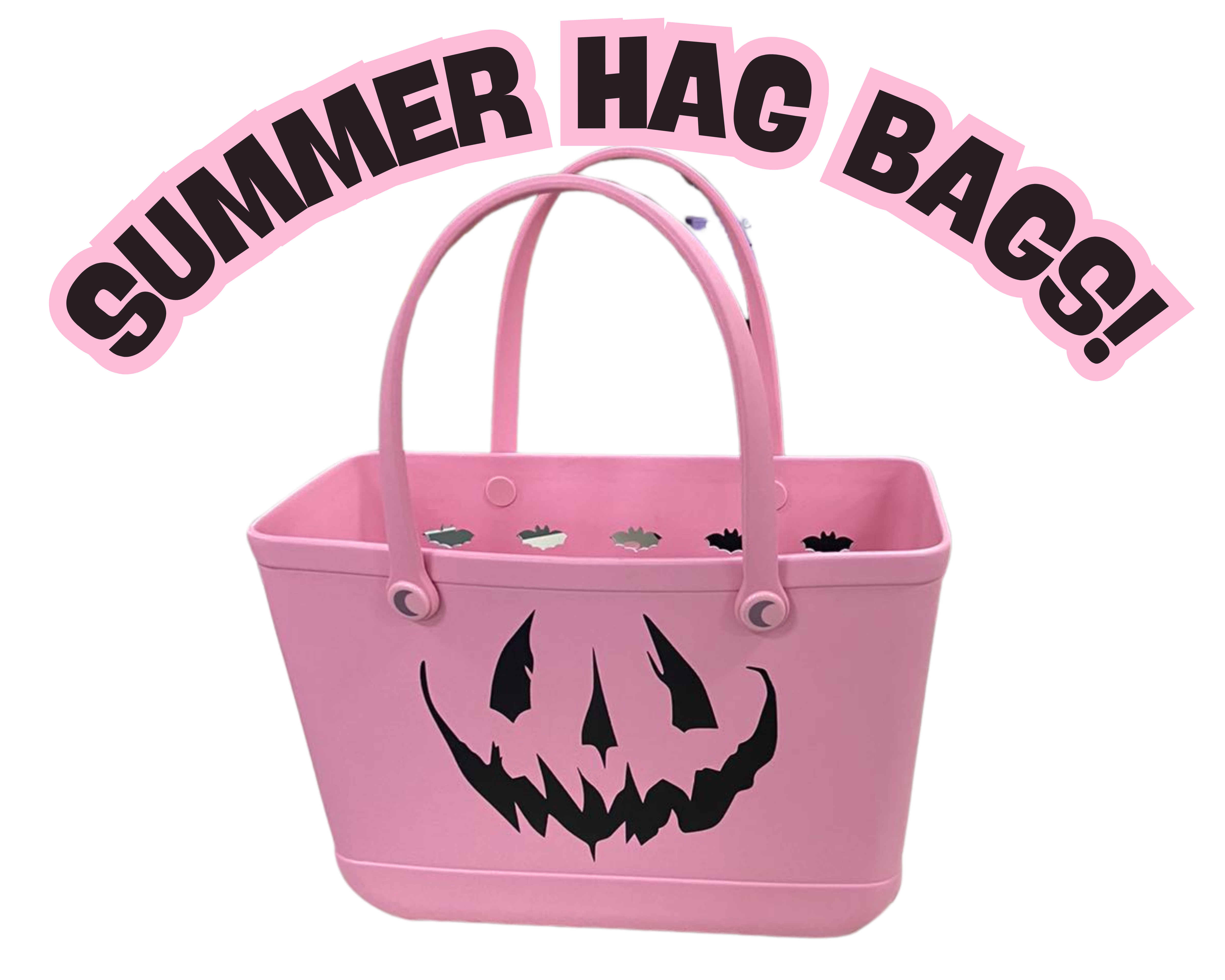 The Summer Hag Bags! Pink Batty + Pixie Goth Salem + Coffin