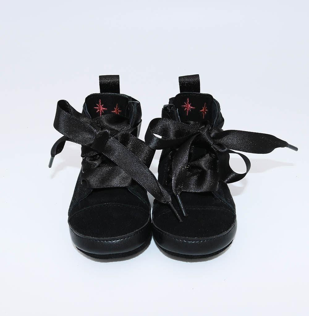 Not Just a phase Luxe Embroidered Moon Hightops w/ Star tongue Embroidery! Witchy