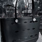 The Batty: New Black Bats Hag Bag! BATS Both sides! Waterproof, Spooky Ghoul!