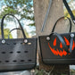 The Batty: New Black Bats Hag Bag! BATS Both sides! Waterproof, Spooky Ghoul!