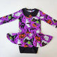 Ready to Ship-BABY SIZES- Vintage Halloween Twirl Leo + Spooky Ghosts + Witches + Pumpkins + Black Cats!