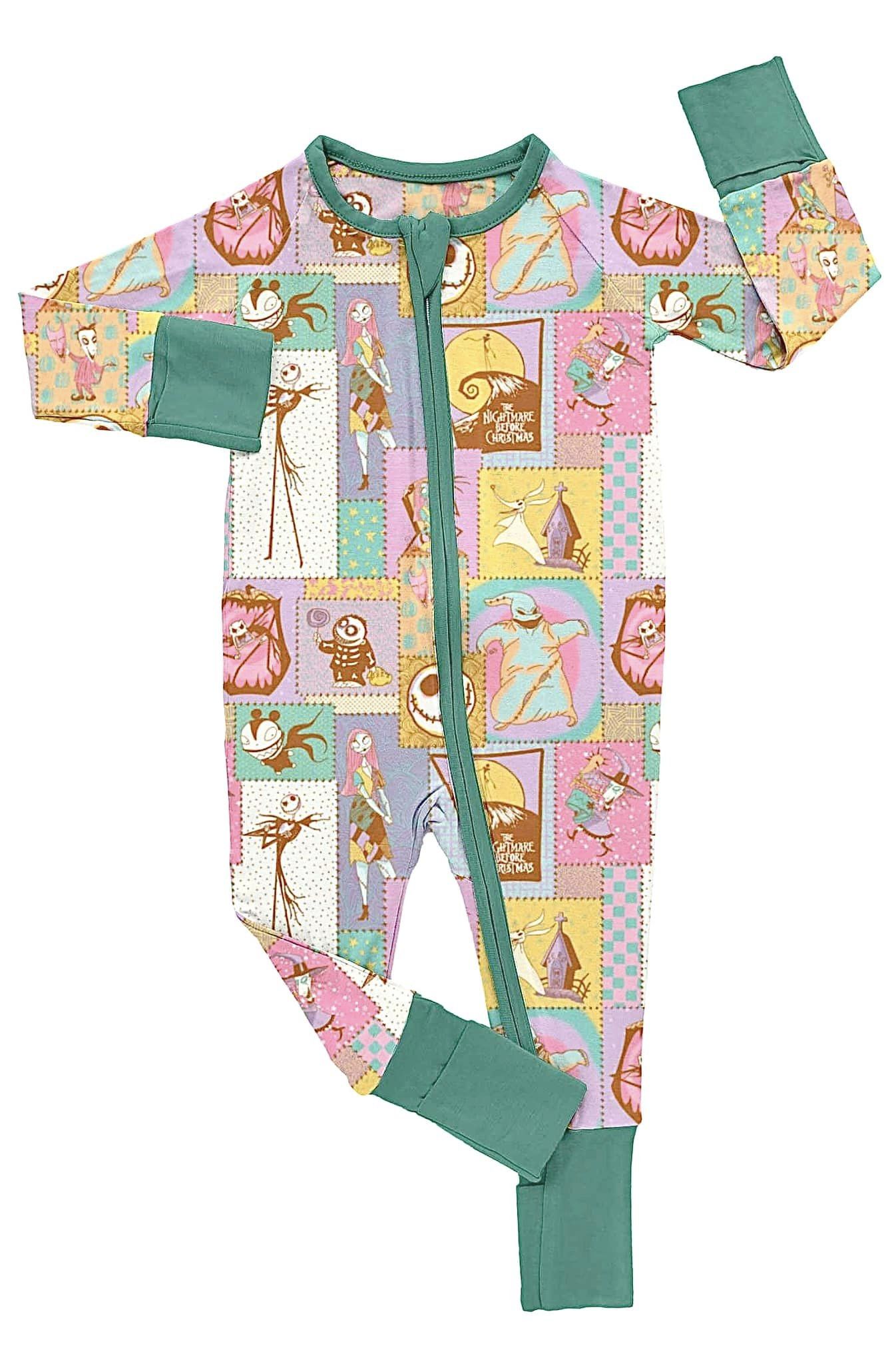 Pastel Nightmare and Friends Burton Zip Romper! Extended Sizes!