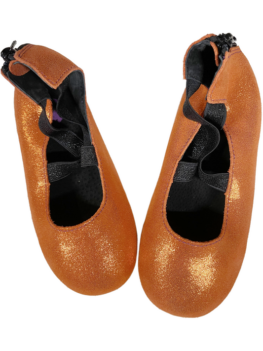 Ready to Ship! Orange Shimmer Mystical Aura X Flats! Hocus Pocus + Witchy!