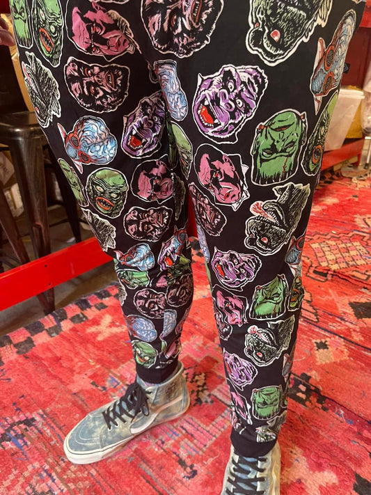 Universal Monsters Joggers! Franken steins + Drac + MORE!