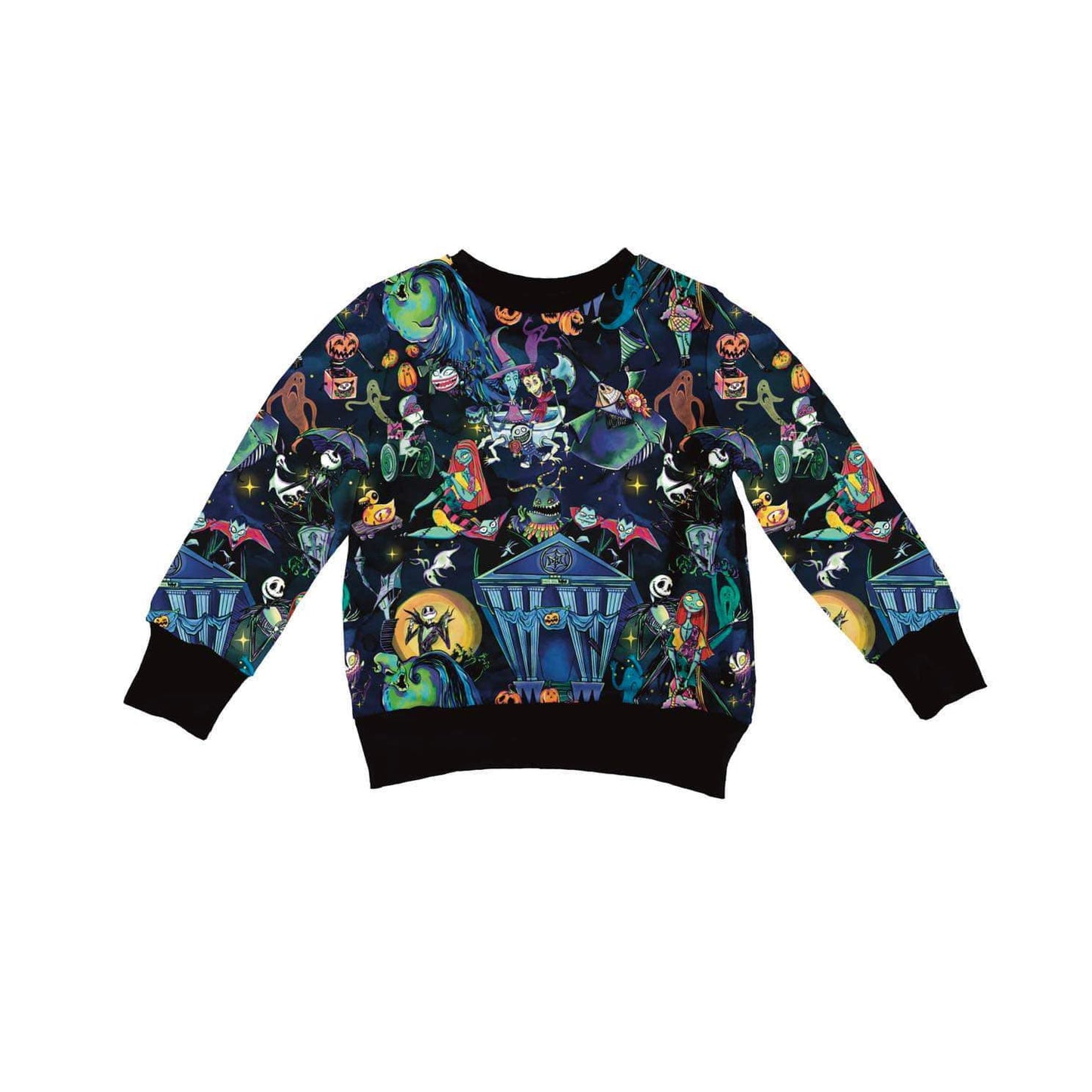 The Storyteller Nightmare Terry Crew Sweatshirt! Perfect layering piece! Halloween!