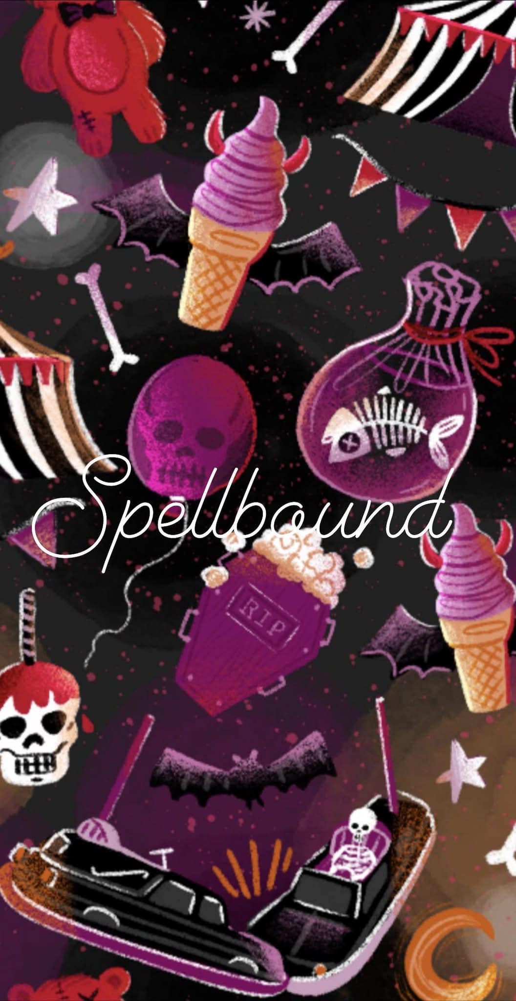 Spellbound Spooky Summer Circus Overalls! Hipster Kiddo! Clowns + Spooky Snacks!