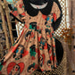 Ready to Ship- Grandpa + Eddie Vintage Monsters Bamboo Alt Twirl Dress!