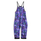 Trash Metal Opossum + Raccoon Rock Besties Flowy Bamboo Daywear Overalls! Purple + Black