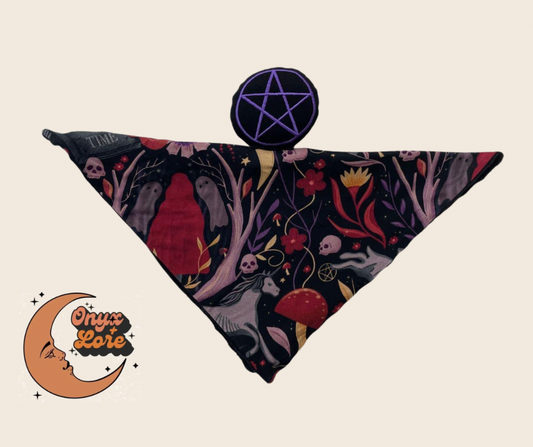 READY TO SHIP- Pentagram Haunted Forest Witchy Lovey